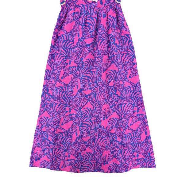 NWT LILLY PULITZER Bernadetta Maxi Dress Passion Fruit Pink Wild Nights - Picture 3 of 12